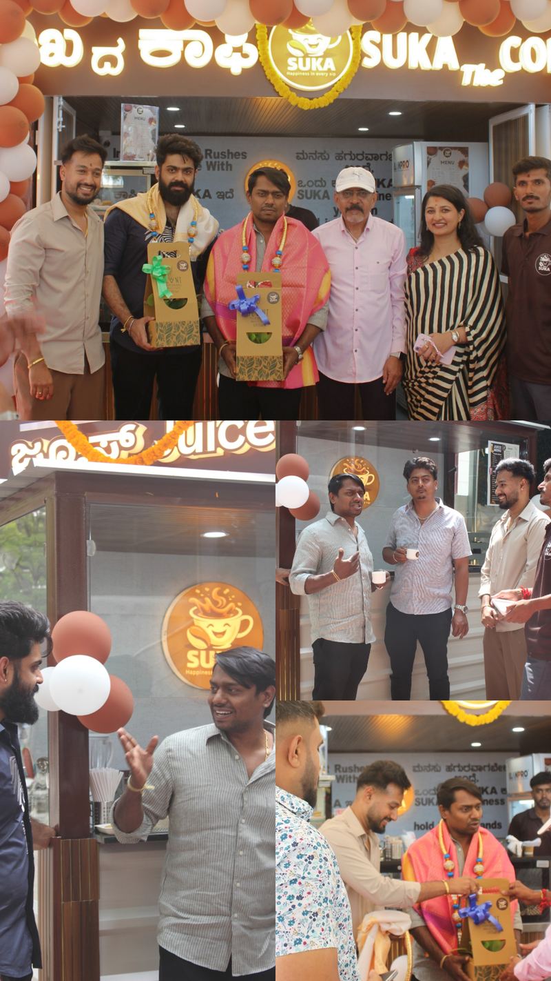 Guests at the opening of SUKA The Coffee